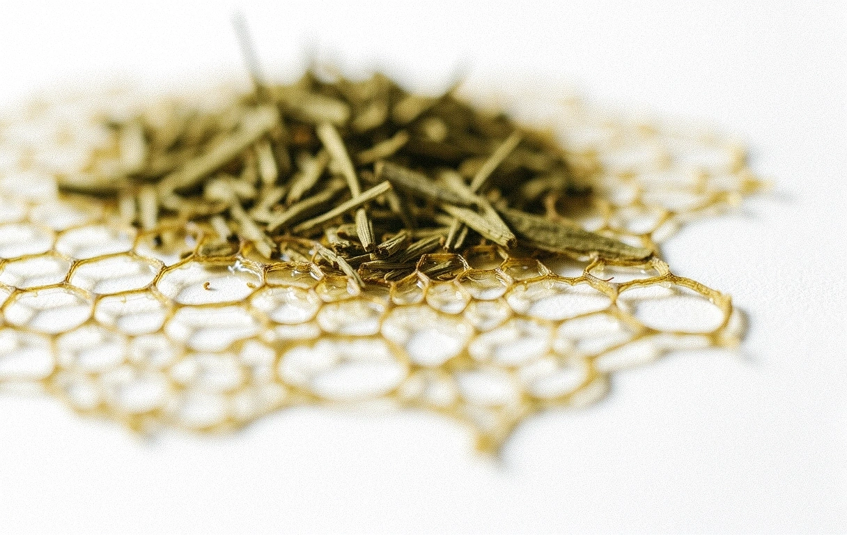 Herbes médicinales séchées