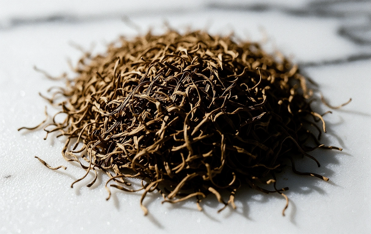 Herbes médicinales séchées